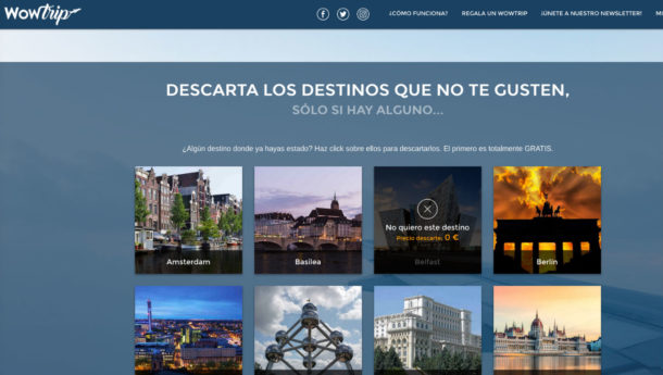 Webs De Viajes Sorpresa A Bajo Precio