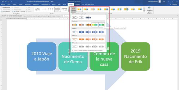 Como Realizar Una Linea Del Tiempo En Word Sakainori Images