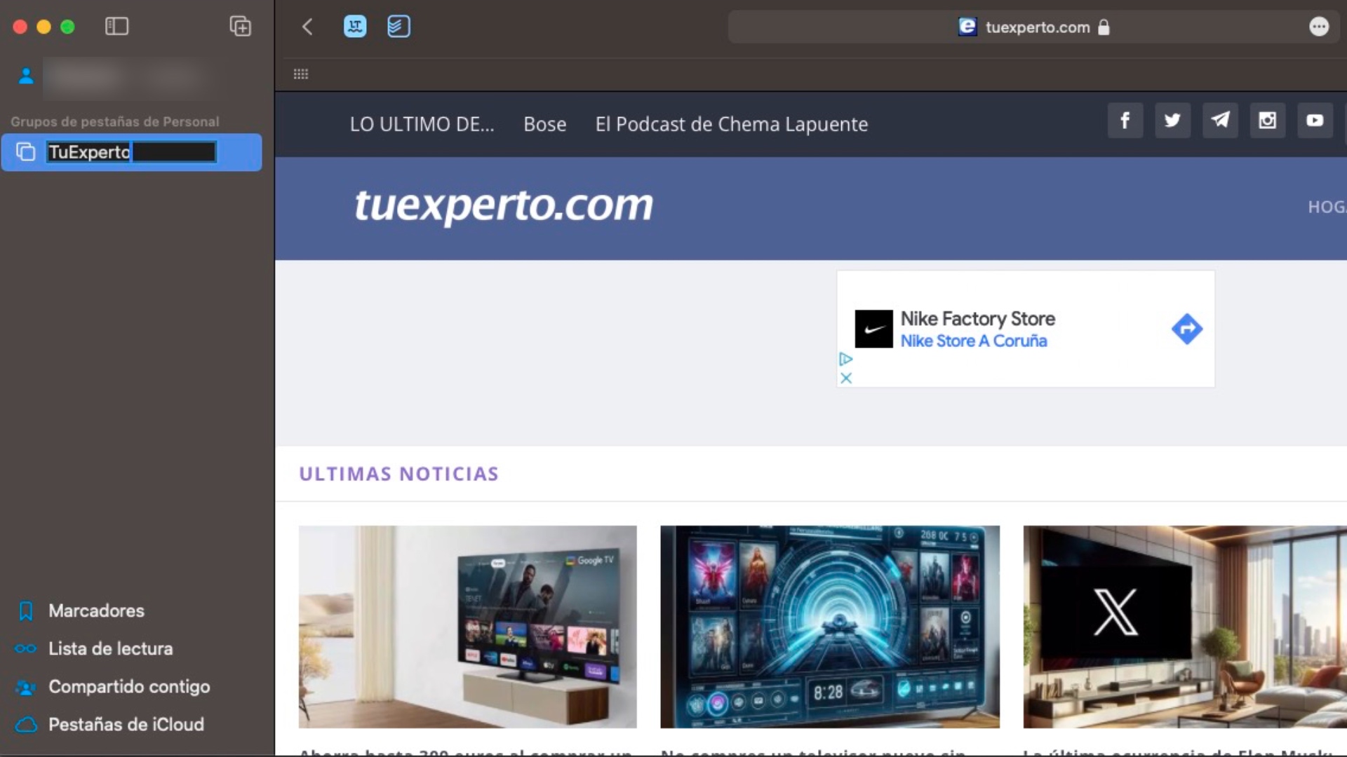 Cómo se pueden agrupar pestañas en Chrome Edge Firefox y Safari