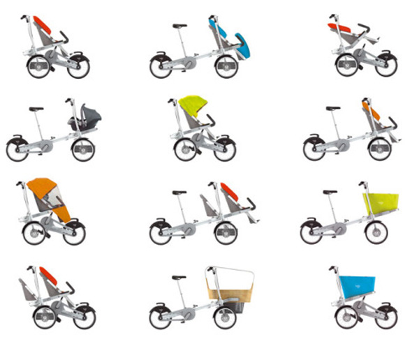 Taga Bike Stroller: El cochecito de bebé que se hace bici en menos de 20  segundos
