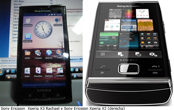 Sony Ericsson Xperia X3 Rachael, nuevos datos e imágenes