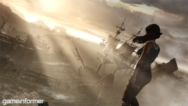 Tomb Raider, sus primeras capturas nos muestran lo salvaje que será la nueva aventura