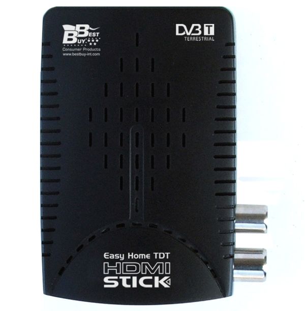 Best Buy Easy Home TDT HDMI Stick, sintonizador de TDT HD y reproductor  multimedia