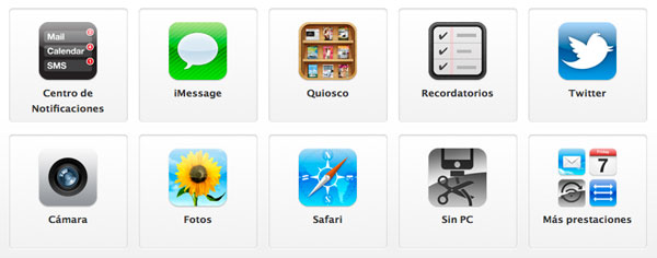 iOS 5 disponible gratis desde hoy en iPad, iPhone y iPod Touch 3