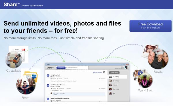 BitTorrent lanza una aplicación para compartir archivos de uso privado