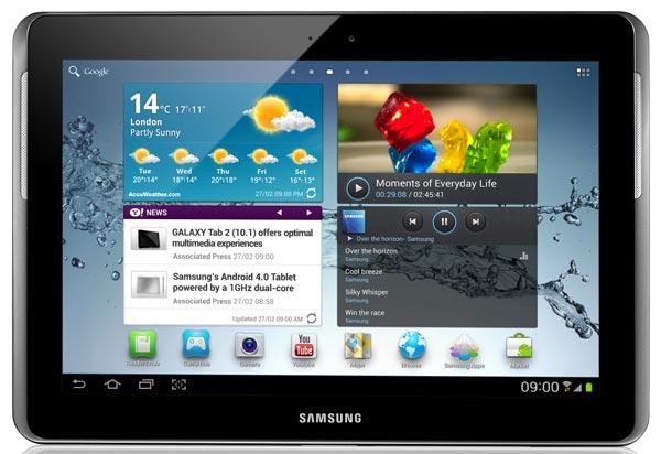 Comparativa: nuevo iPad vs Samsung Galaxy Tab 2 10.1 3