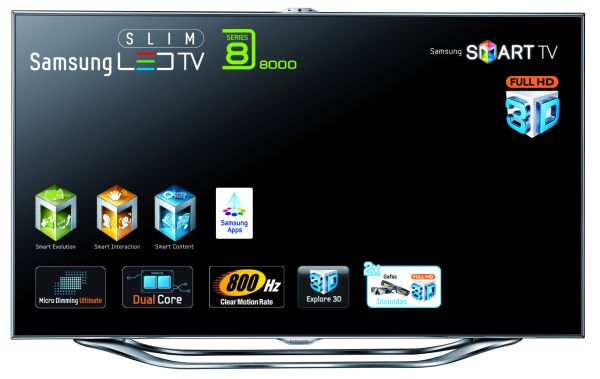 Samsung LED ES8000 Smart TV, análisis a fondo