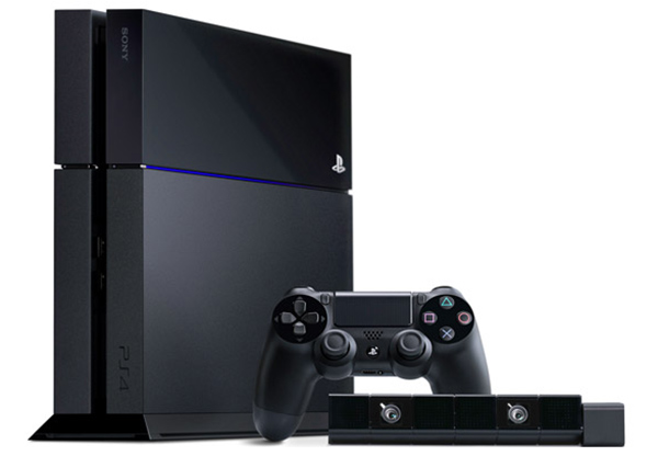 PS4 con DualShock y Cámara