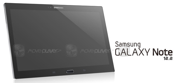 Samsung Galaxy Note 12.2, caracterí­sticas filtradas