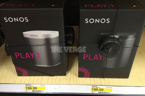 Sonos Play:1 altavoces inalámbricos ya a la venta por 199 dólares