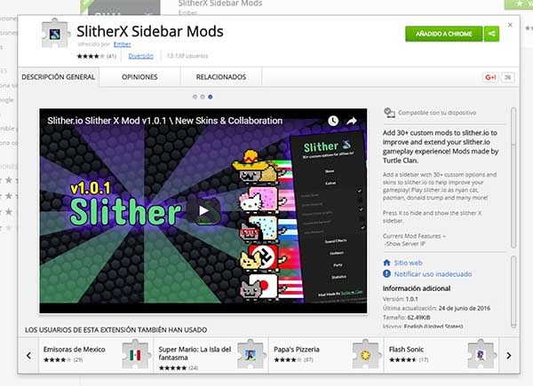 SlitherX Sidebar Mods 