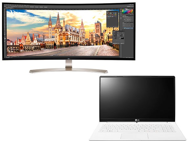 LG presenta nuevos monitores y un portátil de 15 pulgadas con menos de 1 KG