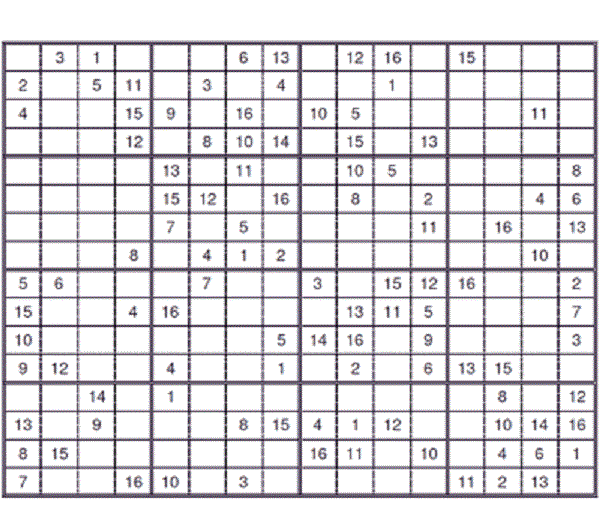 Sudoku X para imprimir nivel fácil. Juego Sudoku para descargar