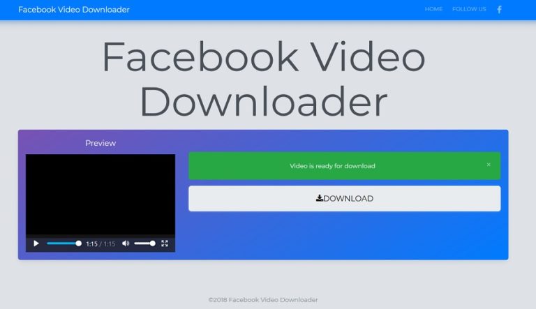 for windows download Facebook Video Downloader 6.17.9