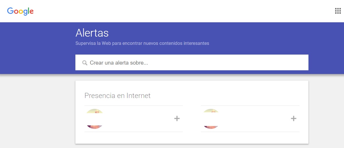 alertas google