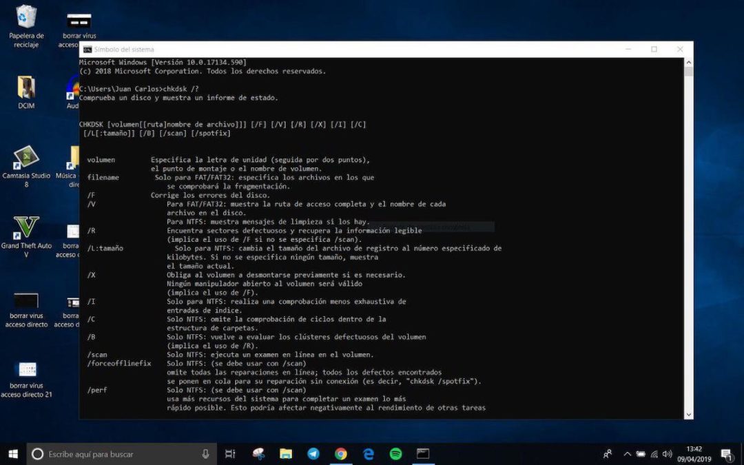 Chkdsk Guía Completa De Comandos Para Reparar Discos En Windows 6358