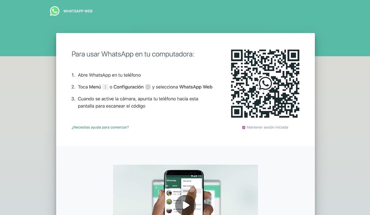 Qué hacer si WhatsApp Web no funciona con el código QR, posibles soluciones