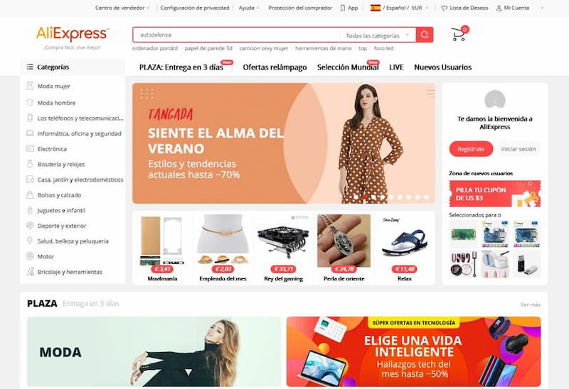 Acuoso estanque Subtropical Las 5 mejores tiendas chinas online para comprar desde España