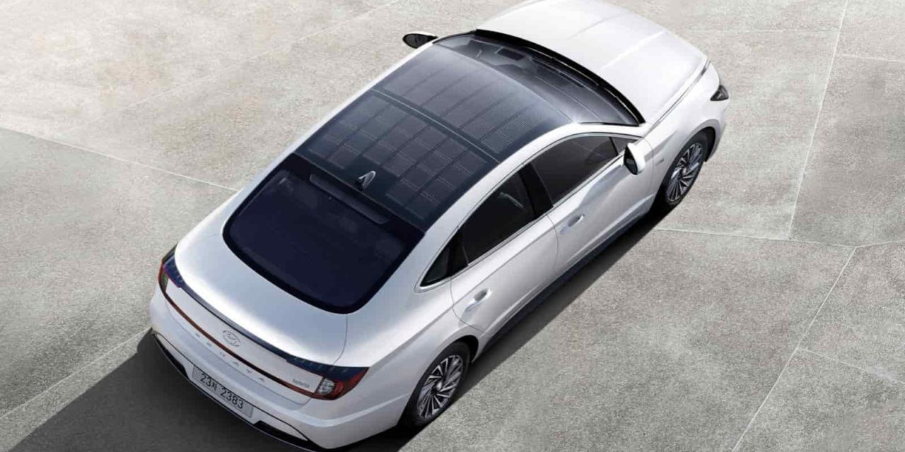 Así es el primer coche de Hyundai con techo con panel solar