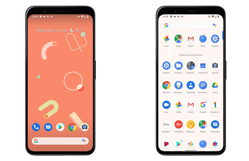 hemos probado Google Pixel 4 90 capturas Android 10