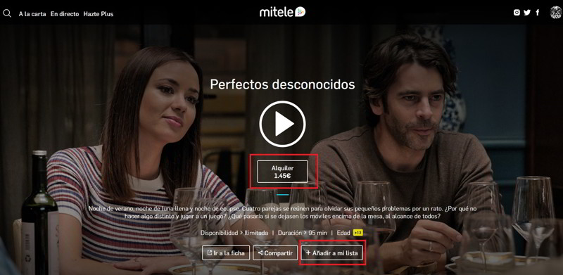 mitele contenido restringido