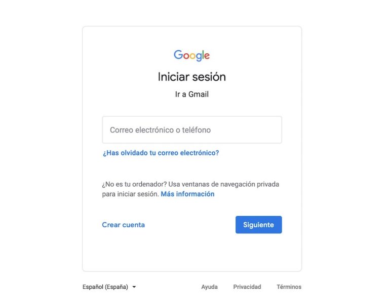 Iniciar Sesión En Gmail Cómo Entrar En Mi Cuenta De Correo En 2019 4678