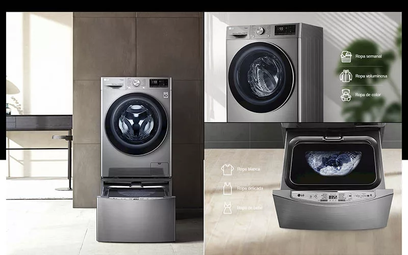 Las mejores características de las lavadoras de LG