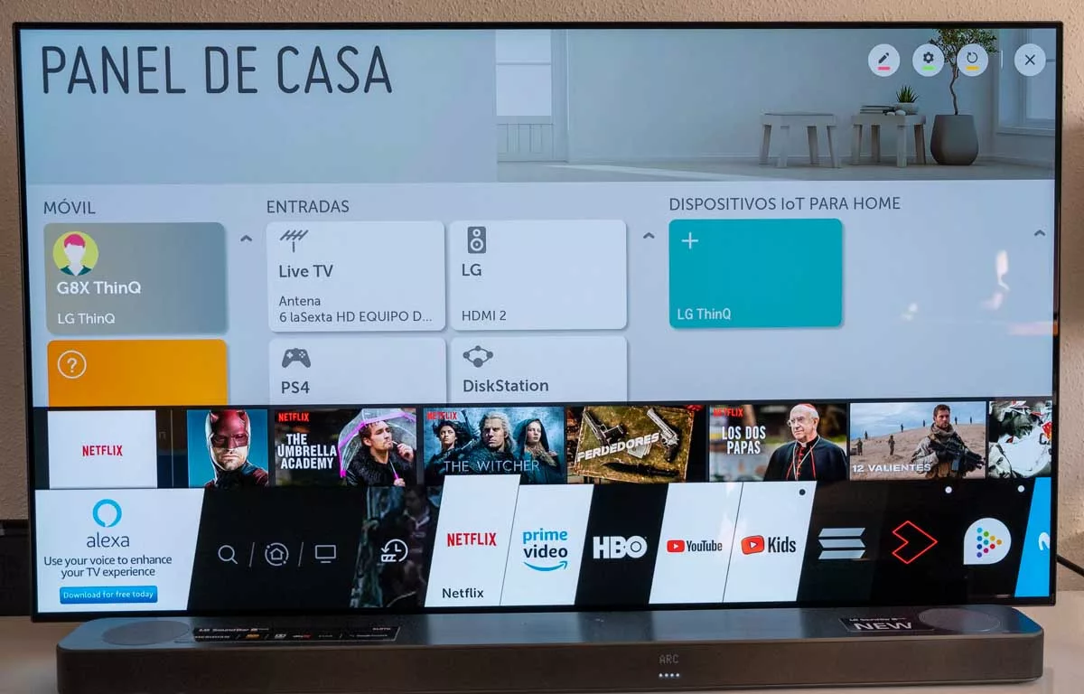 Los televisores LG de 2019 ya son compatibles con la aplicación