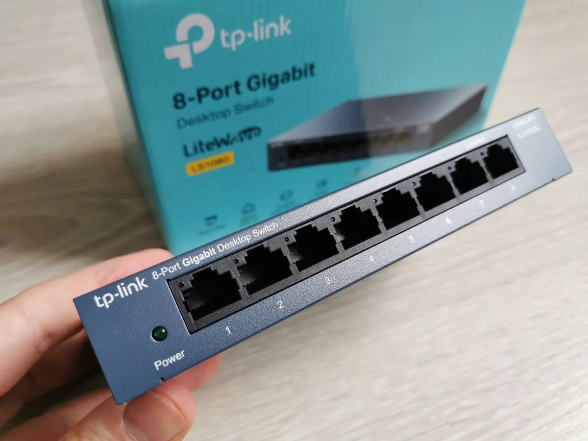 TP-Link LS108G, un switch para mejorar la conexión a Internet de tu casa