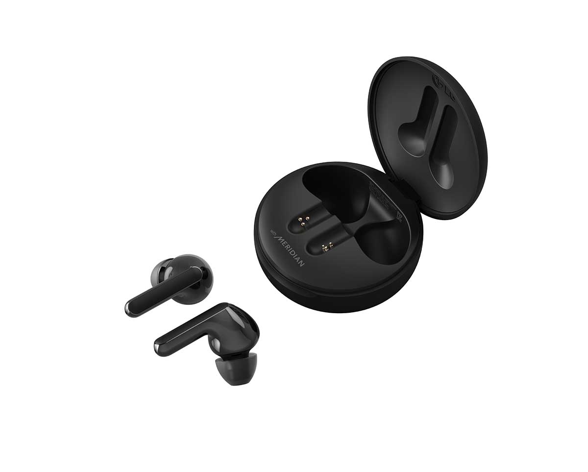 Estos auriculares de LG llegan sin cables y sin bacterias