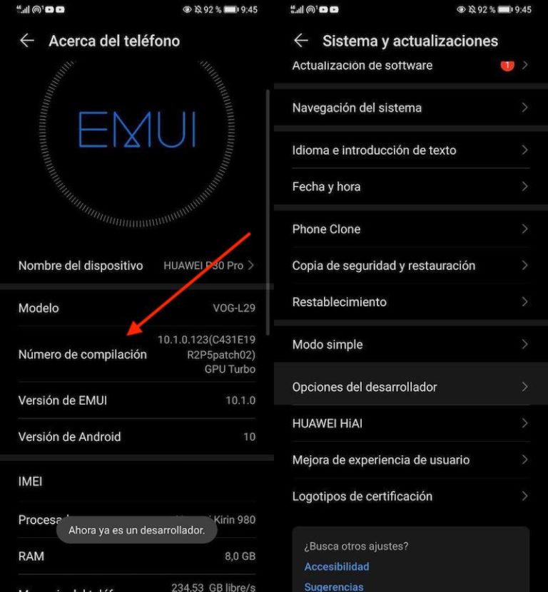 10 Ajustes De Desarrollador Que Te Interesa Conocer En Un Móvil Huawei