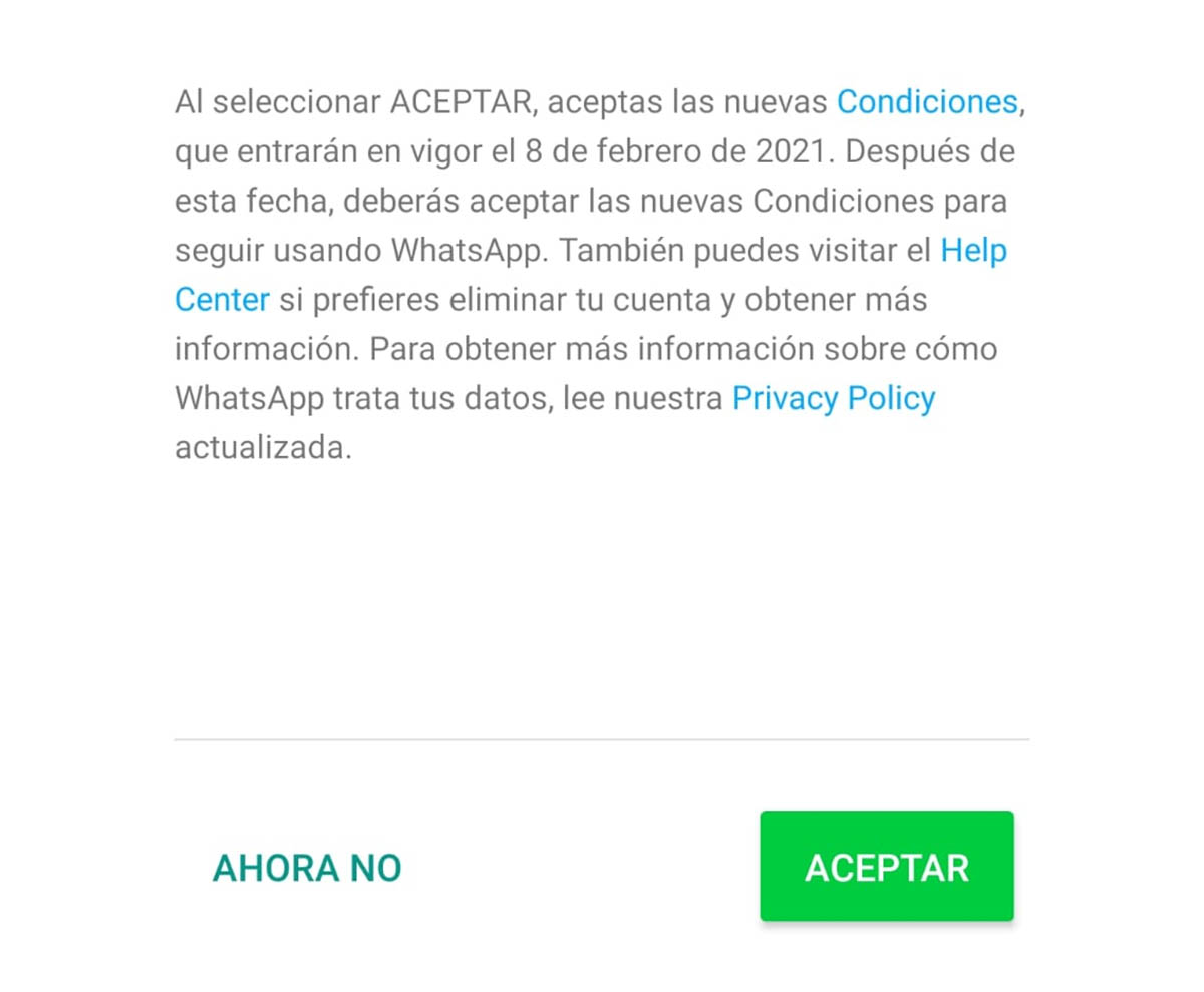 ¿acepto Los Nuevos Términos De Whatsapp Te Lo Explicamos Aquíemk 5866