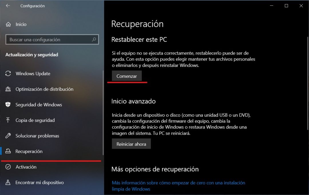 Así Puedes Formatear Tu Ordenador Con Windows 10