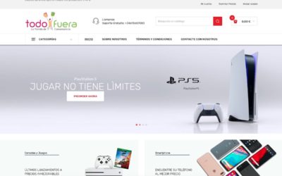 Opiniones de TodoFuera, la tienda española con stock de la Playstation 5