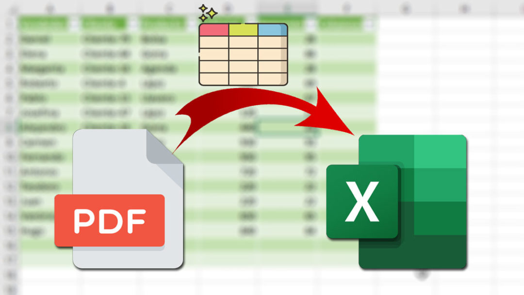 Pasar Tablas De Pdf A Excel Image To U