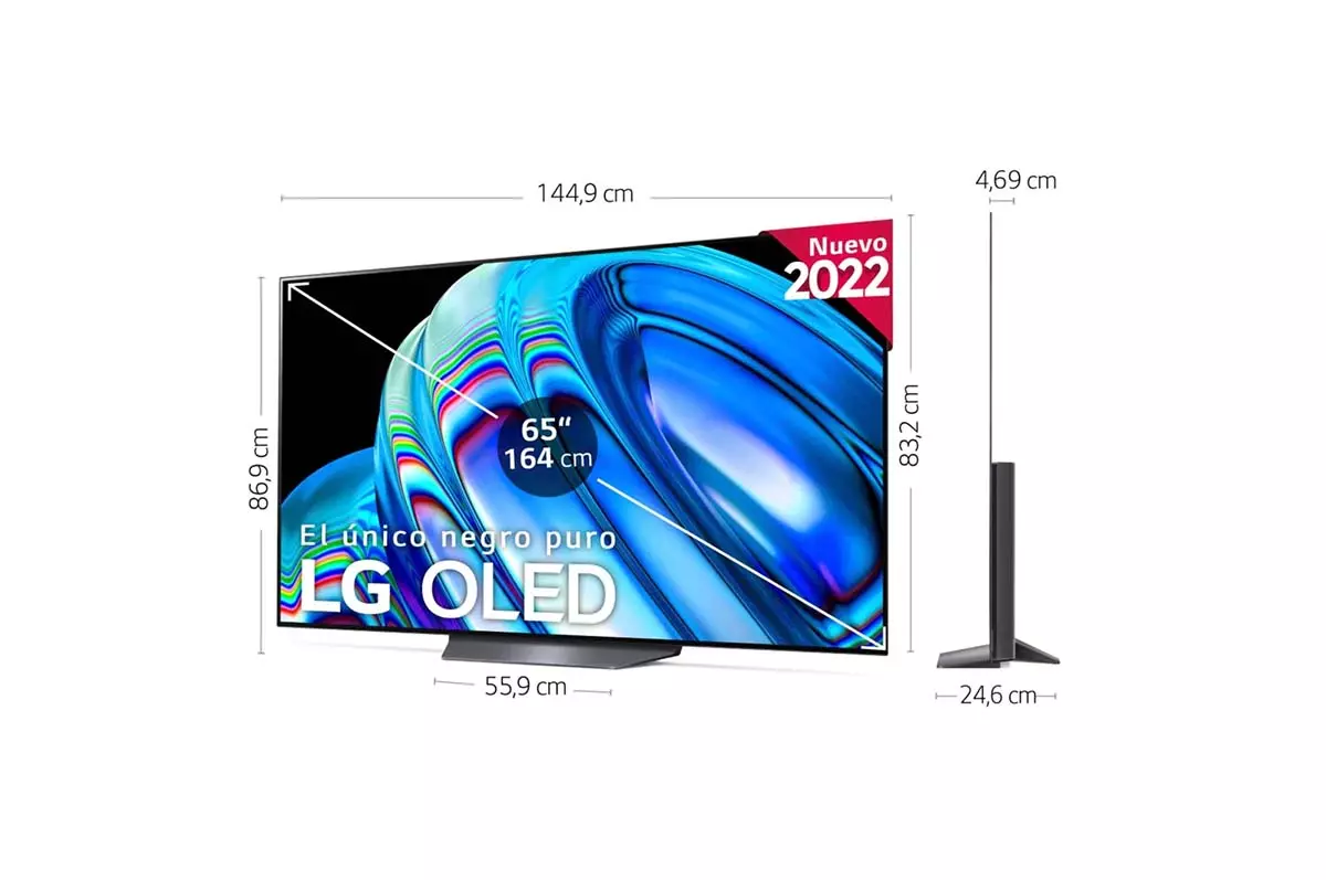 Esta LG OLED de 2022 va a volar: 55 pulgadas y Dolby Vision por solo 895