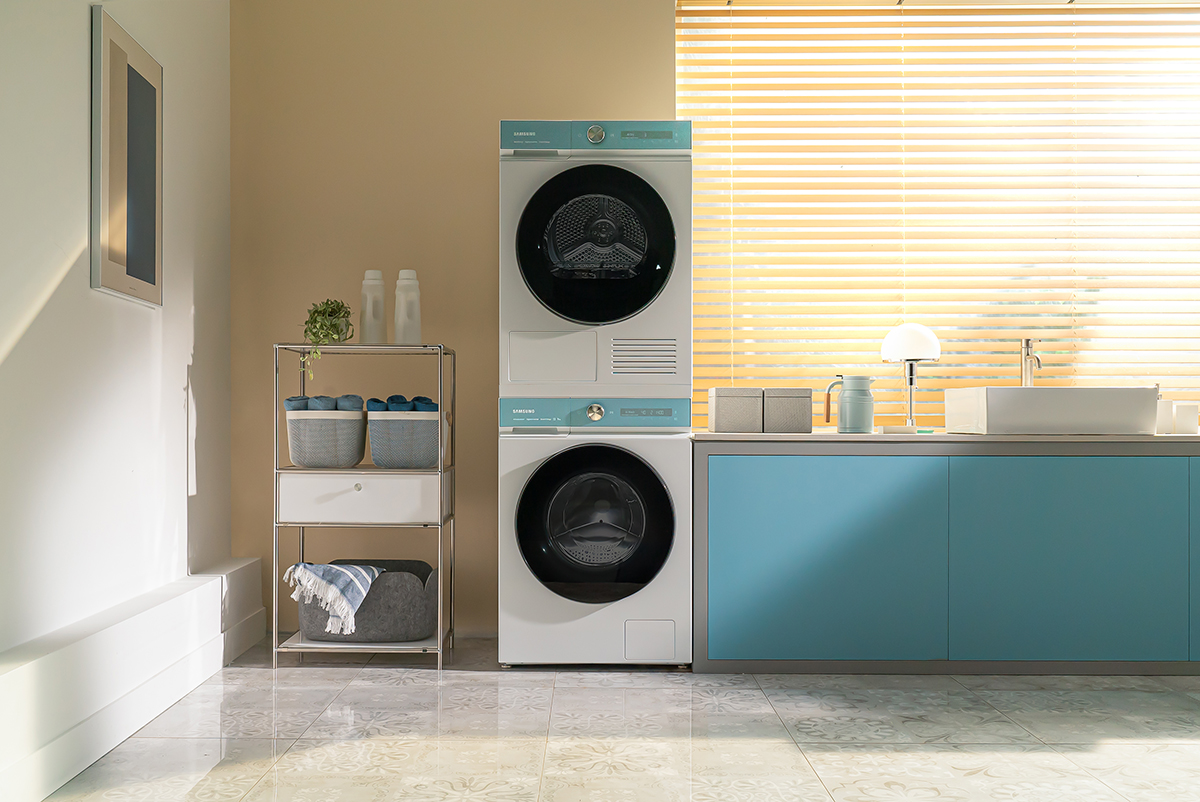progenie Fracción Por qué no ▶️ 3 claves de la nueva lavadora y la secadora Bespoke AI de Samsung que  las hacen más sostenibles