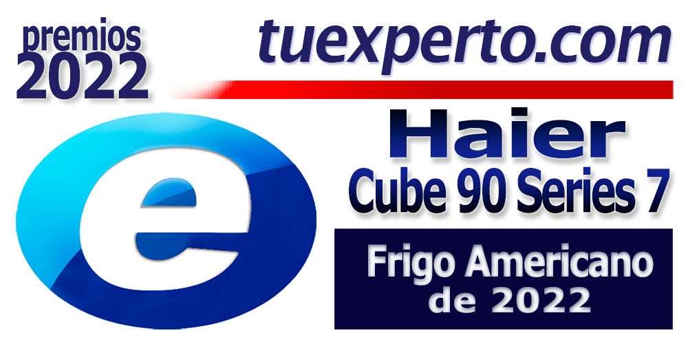 Frigorífico Cube 90 Series 7 de Haier, diseño innovador que destaca por su  elegancia y funcionalidad
