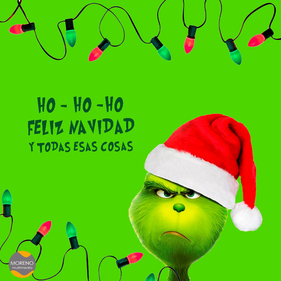 frases navideñas del grinch