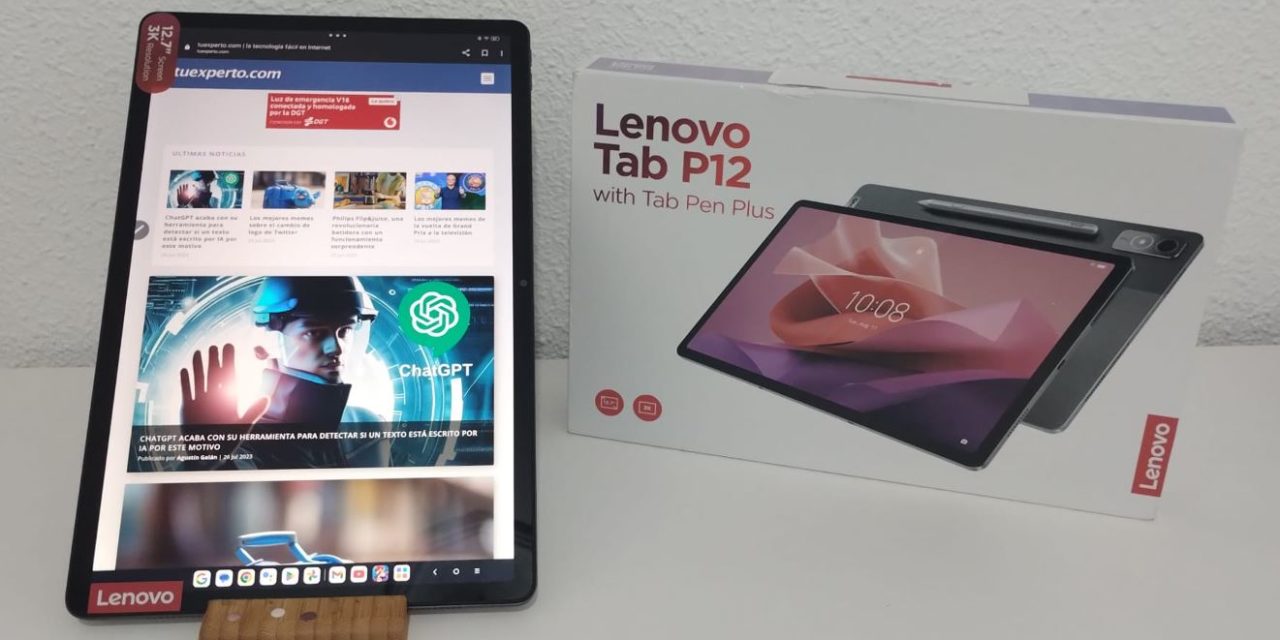 Lenovo Tablette Tab P12 128 GB Gris