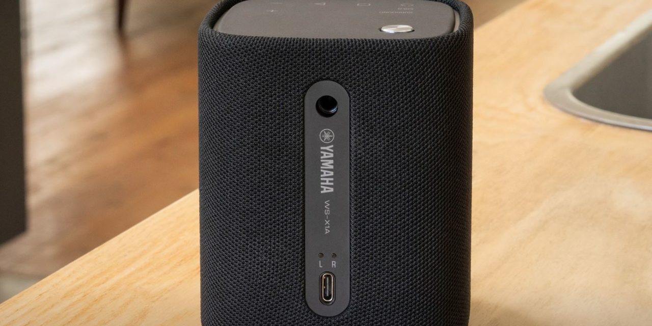 Yamaha True X Speaker 1a, un altavoz inalámbrico portátil de sólo 10 cm con tecnología Clear Voice