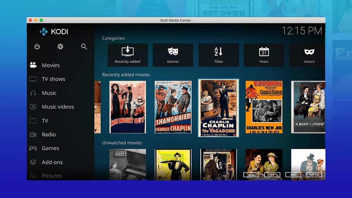 Los mejores addons de Kodi para ver películas y series