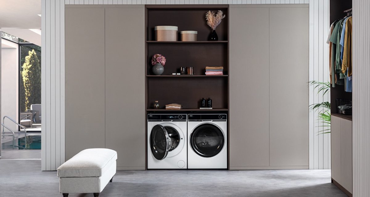 La nueva serie de lavadoras y secadoras de Haier consumen un 40% menos que los electrodomésticos más eficientes