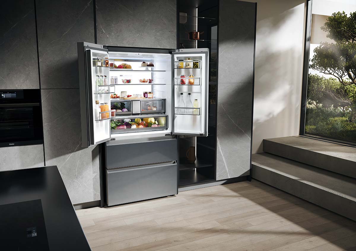 Haier French Door Serie 7, un frigorífico prémium y eficiente con una gran capacidad