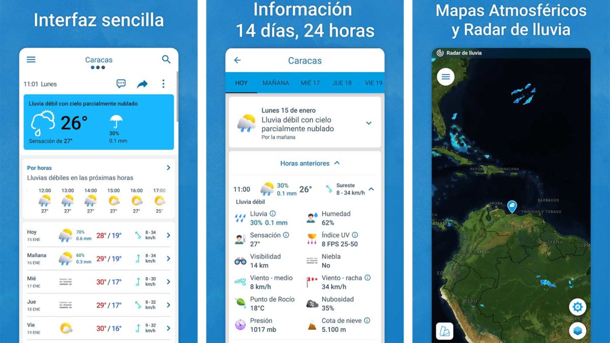 Las mejores apps para recibir las alertas de la AEMET en tiempo real