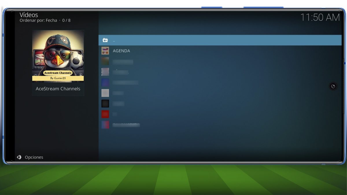 Cómo instalar el addon Acestream Channels en Kodi para ver fútbol y otros deportes